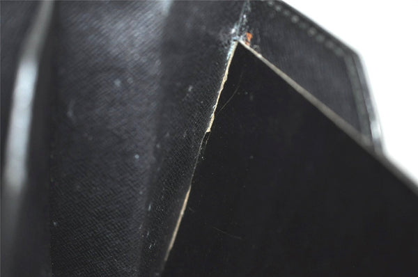 Authentic Louis Vuitton Epi Serviette Conseiller Briefcase Black M54422 LV 1818I
