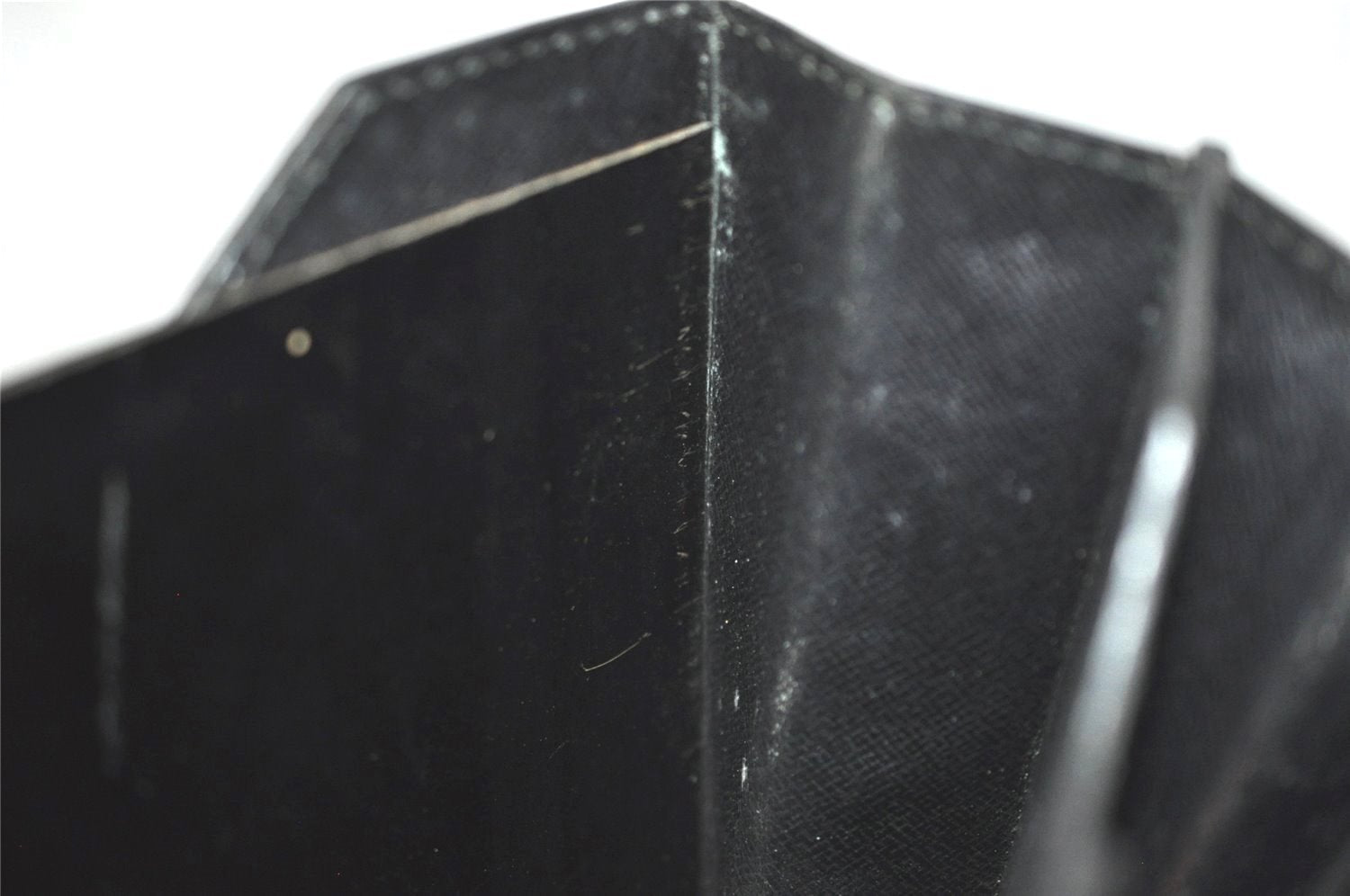 Authentic Louis Vuitton Epi Serviette Conseiller Briefcase Black M54422 LV 1818I