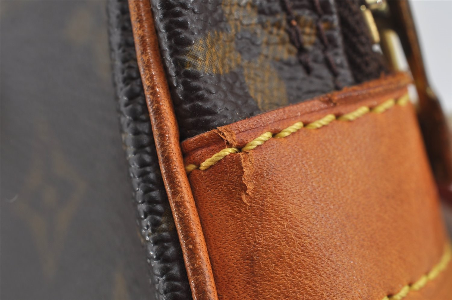 Auth Louis Vuitton Monogram Porte Documents Voyage M53361 Briefcase Junk 1819I