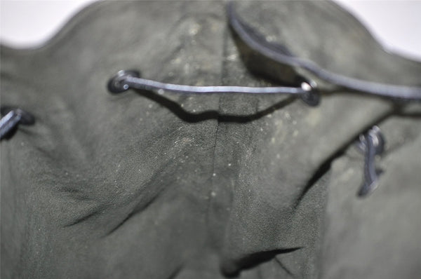 Authentic Louis Vuitton Epi Sac A Dos Shoulder Bag Black M80153 LV 1820I