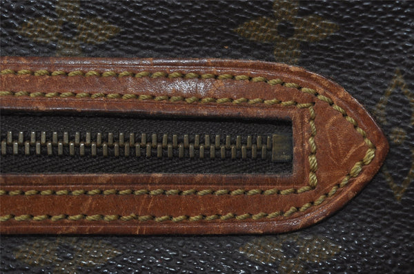 Authentic Louis Vuitton Monogram Marly Dragonne GM M51825 Clutch Hand Bag 1821I