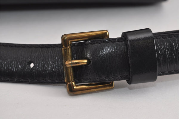 Authentic Louis Vuitton Epi Saint Cloud GM Shoulder Bag M52192 Black 1822J