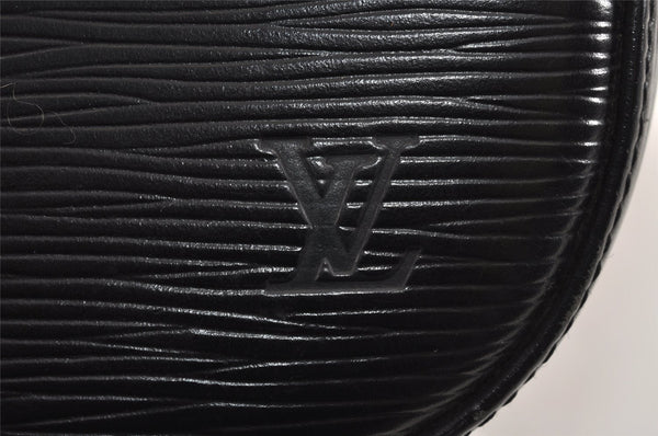 Authentic Louis Vuitton Epi Saint Cloud GM Shoulder Bag M52192 Black 1822J