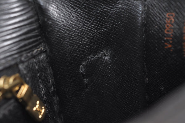 Authentic Louis Vuitton Epi Saint Cloud GM Shoulder Bag M52192 Black 1822J