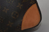 Authentic Louis Vuitton Monogram Boulogne 30 Shoulder Cross Bag M52165 LV 1824I