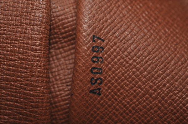 Authentic Louis Vuitton Monogram Boulogne 30 Shoulder Cross Bag M52165 LV 1824I