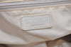 Authentic CHANEL New Travel Line 2Way Boston Bag Nylon Leather Beige 1825K