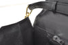 Authentic GUCCI Web Sherry Line Chain Shoulder Cross Bag Leather Black 1827J