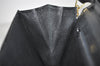 Authentic GUCCI Web Sherry Line Chain Shoulder Cross Bag Leather Black 1827J