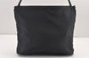 Authentic PRADA Vintage Nylon Shoulder Hand Bag Purse Black 1827K