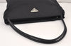 Authentic PRADA Vintage Nylon Shoulder Hand Bag Purse Black 1827K