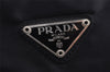 Authentic PRADA Vintage Nylon Shoulder Hand Bag Purse Black 1827K