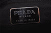 Authentic PRADA Vintage Nylon Shoulder Hand Bag Purse Black 1827K