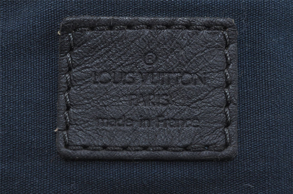 Authentic Louis Vuitton Monogram Mini Claudine 2Way Boston Bag M42331 Blue 1828I