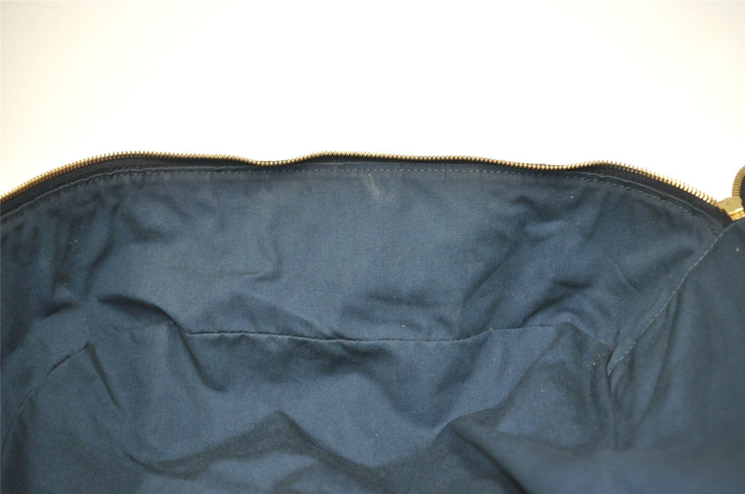 Authentic Louis Vuitton Monogram Mini Claudine 2Way Boston Bag M42331 Blue 1828I