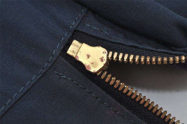 Authentic Louis Vuitton Monogram Mini Claudine 2Way Boston Bag M42331 Blue 1828I