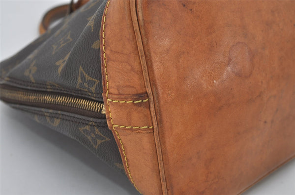 Authentic Louis Vuitton Monogram Alma Hand Bag Purse M51130 LV 1829I