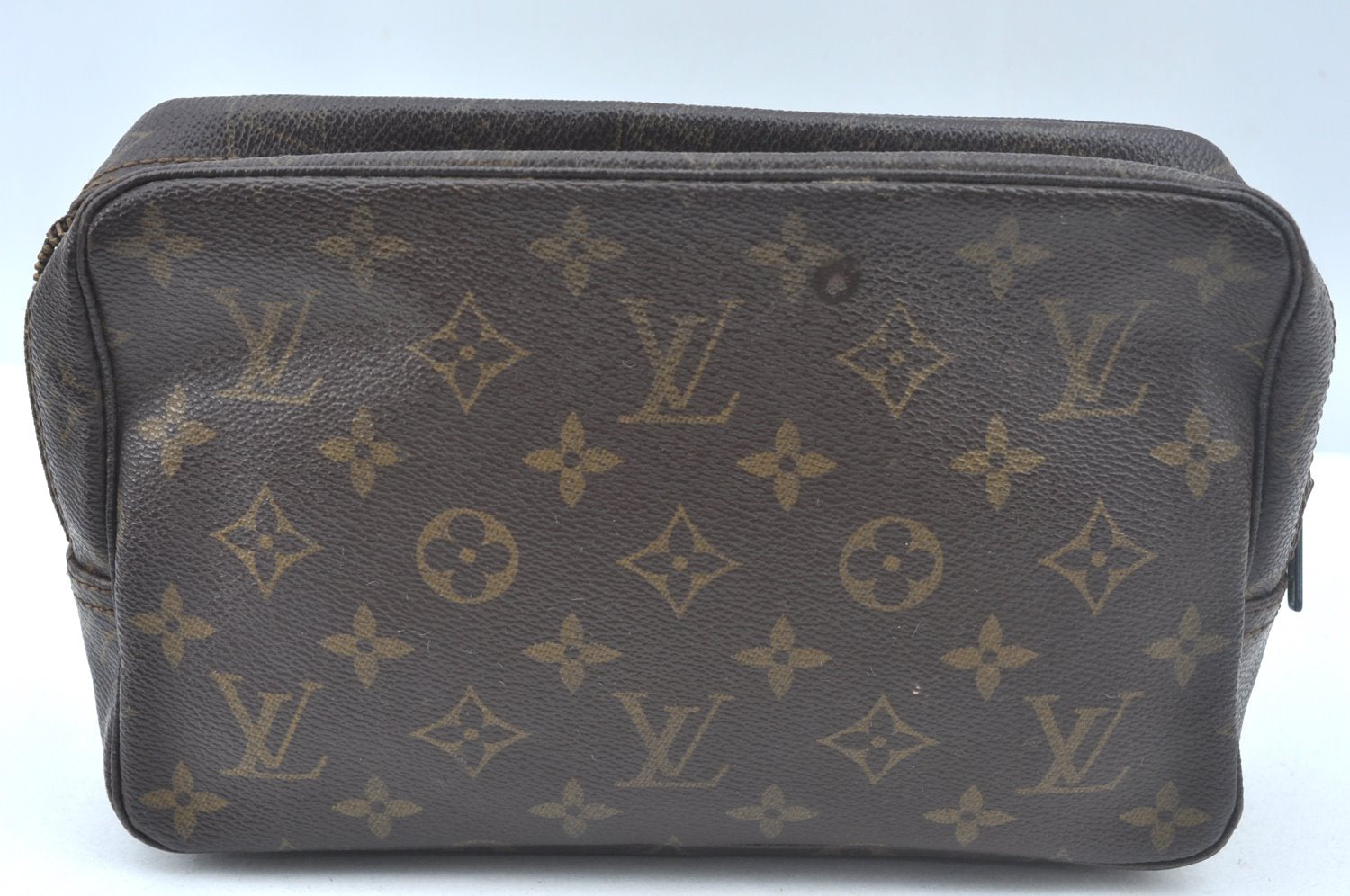 Auth Louis Vuitton Monogram Trousse Toilette 23 Clutch Bag Old Model Junk 1830J