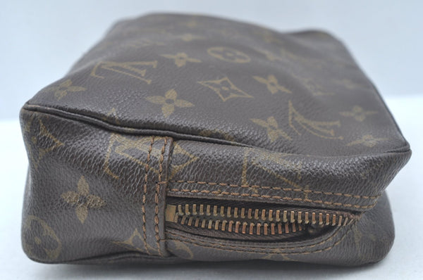 Auth Louis Vuitton Monogram Trousse Toilette 23 Clutch Bag Old Model Junk 1830J