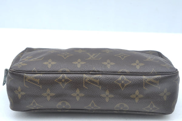 Auth Louis Vuitton Monogram Trousse Toilette 23 Clutch Bag Old Model Junk 1830J