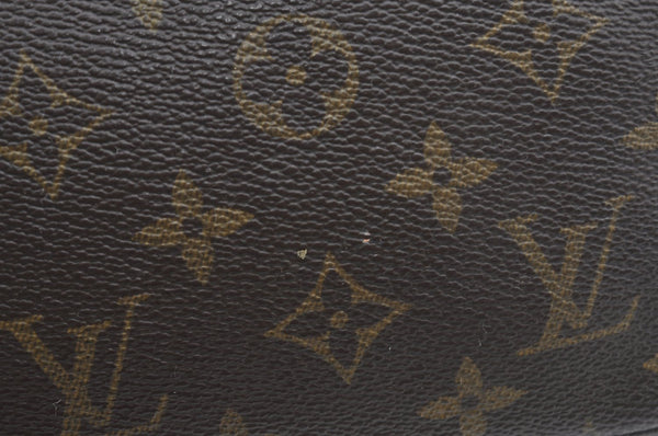 Auth Louis Vuitton Monogram Trousse Toilette 23 Clutch Bag Old Model Junk 1830J