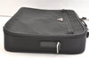 Authentic PRADA Nylon Leather 2Way Shoulder Business Bag Black 1830K