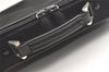 Authentic PRADA Nylon Leather 2Way Shoulder Business Bag Black 1830K