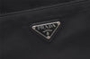 Authentic PRADA Nylon Leather 2Way Shoulder Business Bag Black 1830K