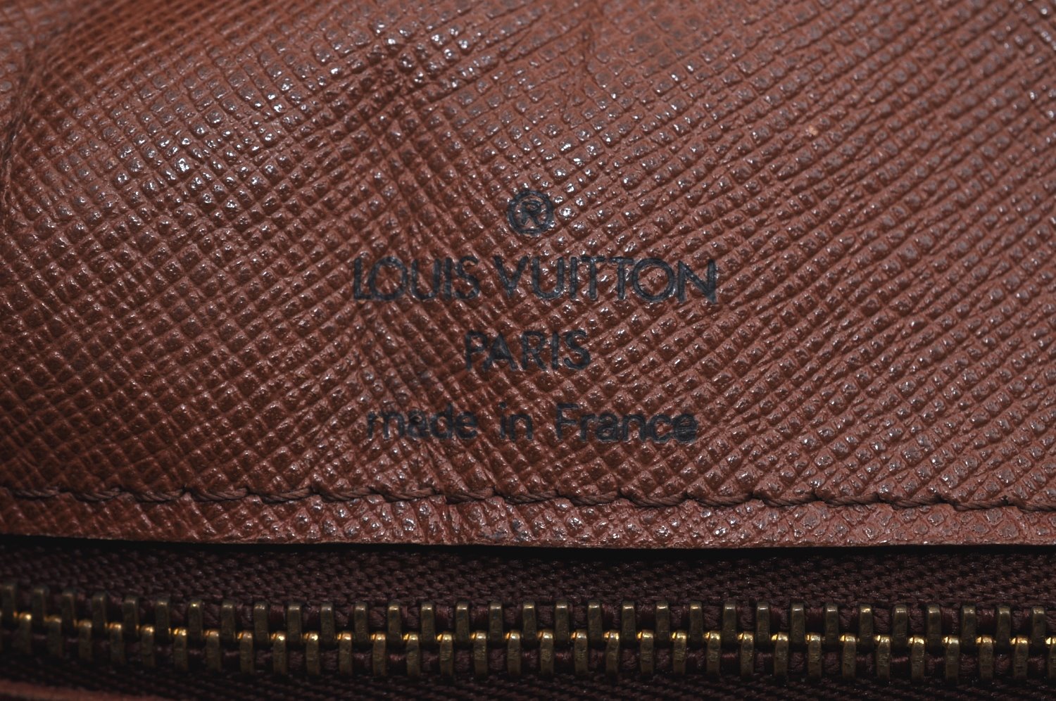 Authentic Louis Vuitton Monogram Boulogne 35 Shoulder Cross Bag M51260 LV 1831I