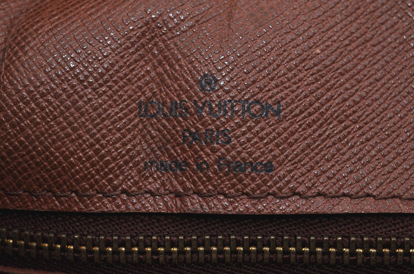 Authentic Louis Vuitton Monogram Boulogne 35 Shoulder Cross Bag M51260 LV 1831I