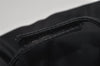 Authentic PRADA Vintage Nylon Tote Hand Bag Black 1831K