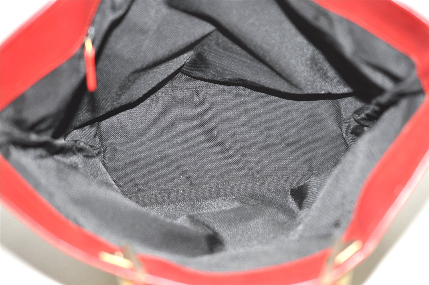 Authentic GUCCI Vintage Shoulder Tote Bag GG Canvas Leather 0021098 Black 1834I