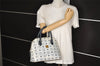 Authentic MCM Vintage Leather 2Way Shoulder Hand Bag Purse White 1835J