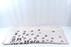 Authentic Louis Vuitton Monogram Graphic Stole Silk Wool White MP1625 Junk 1835K