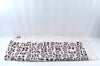 Authentic Louis Vuitton Monogram Graphic Stole Silk Wool White MP1625 Junk 1835K