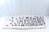 Authentic Louis Vuitton Monogram Graphic Stole Silk Wool White MP1625 Junk 1835K