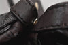 Authentic GUCCI Guccissima Sukey Shoulder Tote Bag GG Leather 211944 Brown 1837K