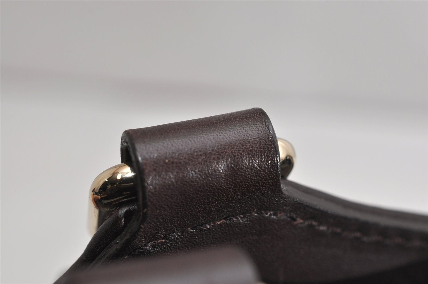 Authentic GUCCI Guccissima Sukey Shoulder Tote Bag GG Leather 211944 Brown 1837K