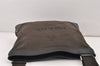 Authentic PRADA Vintage Canvas Leather Shoulder Cross Body Bag Purse Brown 1838K