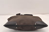 Authentic PRADA Vintage Canvas Leather Shoulder Cross Body Bag Purse Brown 1838K