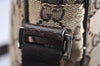 Authentic GUCCI Shoulder Cross Body Bag GG Canvas Leather 92551 Brown 1839K