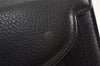 Authentic Burberrys Vintage Leather Hand Bag Purse Black 1840K