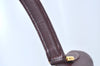 Authentic Cartier Vintage Must de Cartier Hand Bag Leather Bordeaux Red 1841K