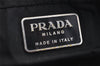 Authentic PRADA Vintage Nylon Tessuto Pouch Purse Black 1843I