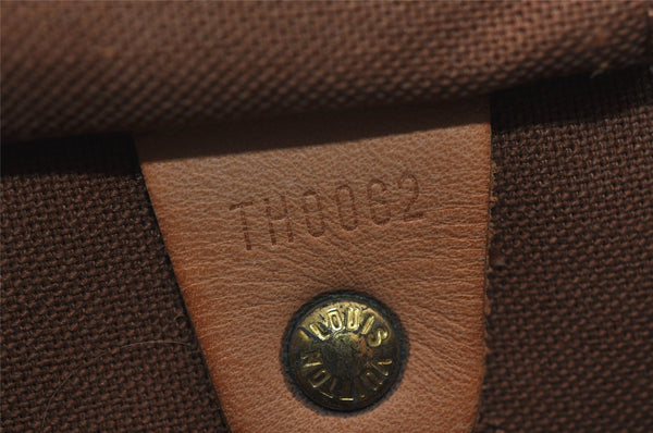 Authentic Louis Vuitton Monogram Speedy 30 Hand Boston Bag M41526 LV 1847I