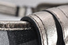Authentic BURBERRY Check Shoulder Tote Bag Canvas Leather Gray 1847K