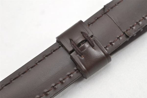 Authentic Louis Vuitton Leather Shoulder Strap Brown 40.6-47.4" LV 1849K