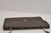 Auth Louis Vuitton Monogram Pochette Double Rabat Shoulder Bag M51815 LV 1850J