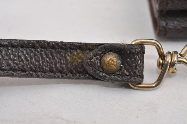 Auth Louis Vuitton Monogram Pochette Double Rabat Shoulder Bag M51815 LV 1850J