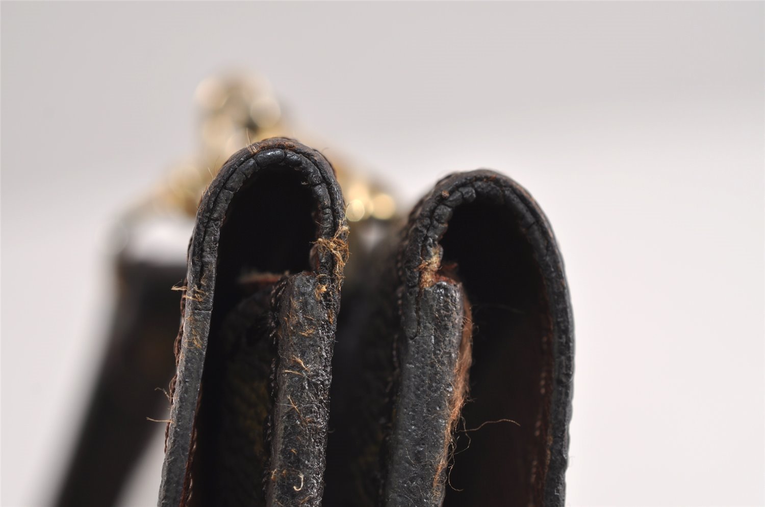 Auth Louis Vuitton Monogram Pochette Double Rabat Shoulder Bag M51815 LV 1850J